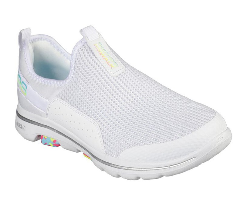 Skechers Dam Vita/Olika Färger Slip On - Gowalk 5 - Parade - Sverige (LVAON-4062)
